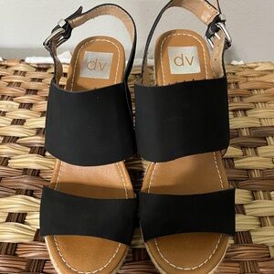 DV by Dolce Vita Women's Black Wedges
